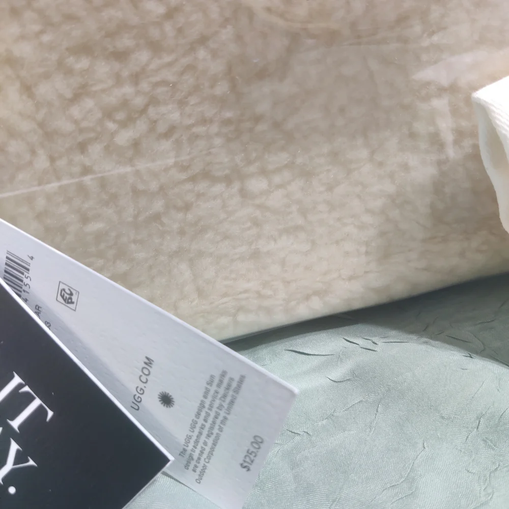 UGG Cream Fleece Cosmetic Bag - Picture 5 of 7